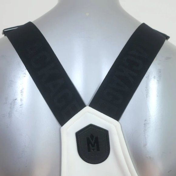 Mackage Gia Salopette Ski Pants Off-White Size Medium NEW - Picture 6 of 11